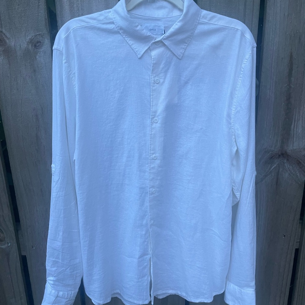 Men's Linen Shirt NWT